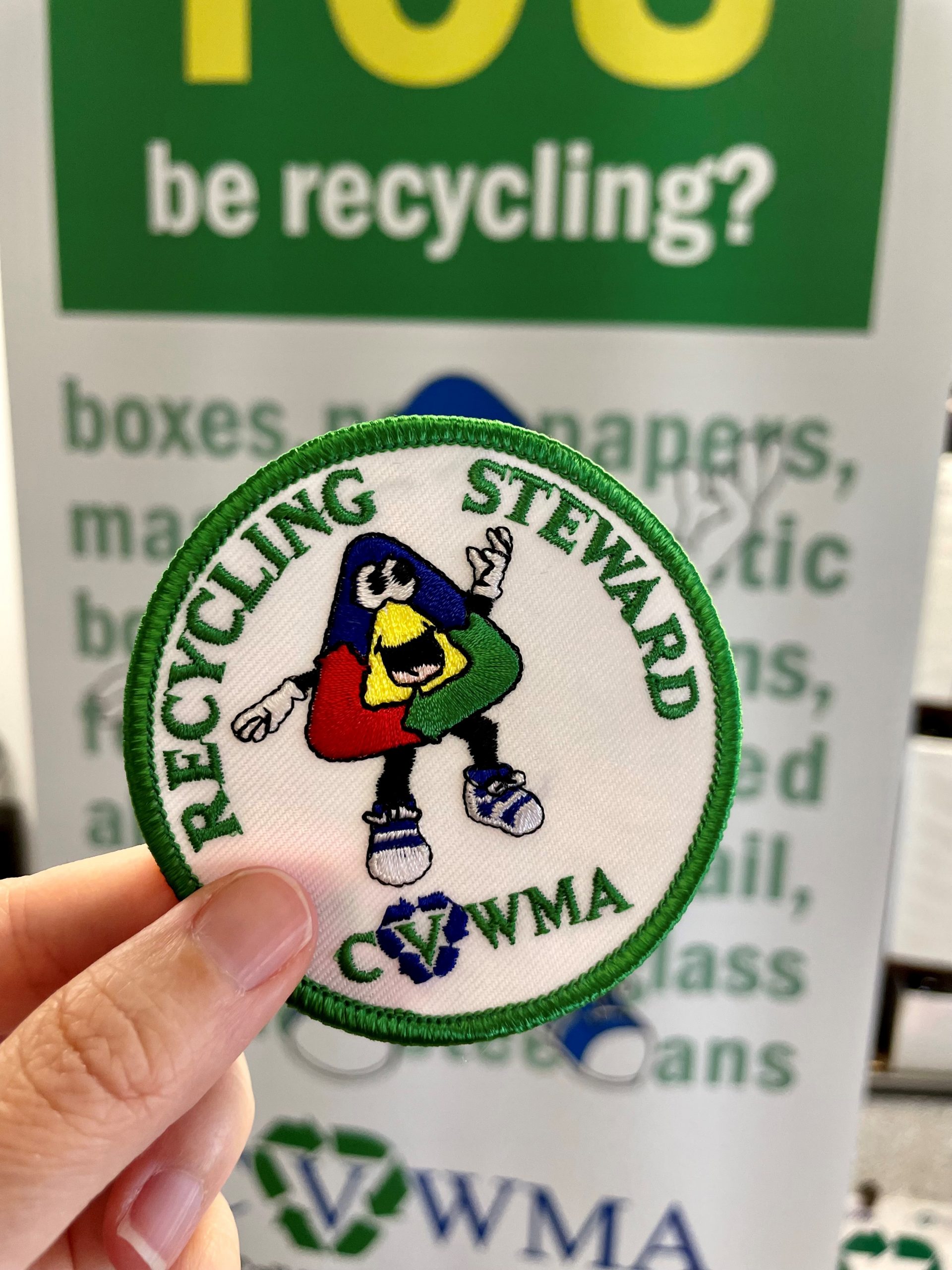 Recycling Steward Patch Program CVWMA